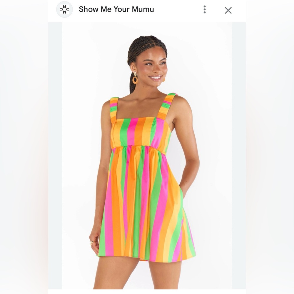 Show Me Your Mumu Fling Mini Dress